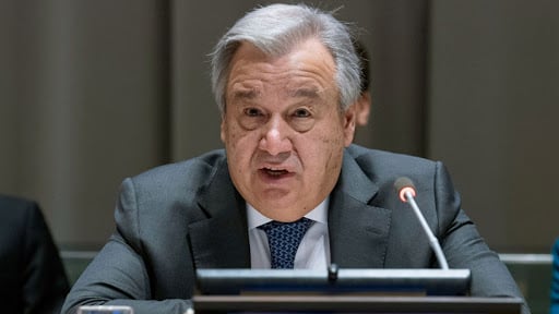 António Guterres, United Nations secretary-general.