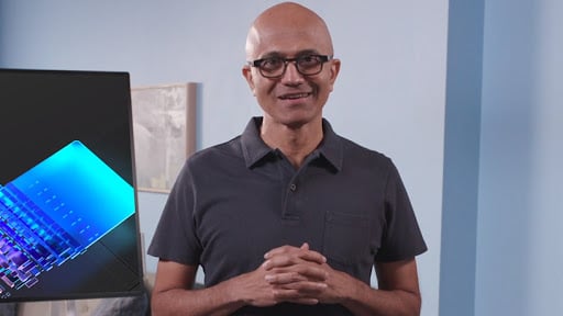 Satya Nadella, chief executive officer of Microsoft.