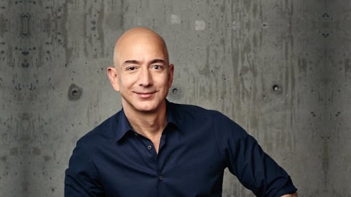 Jeff Bezos, founder and CEO of Amazon.